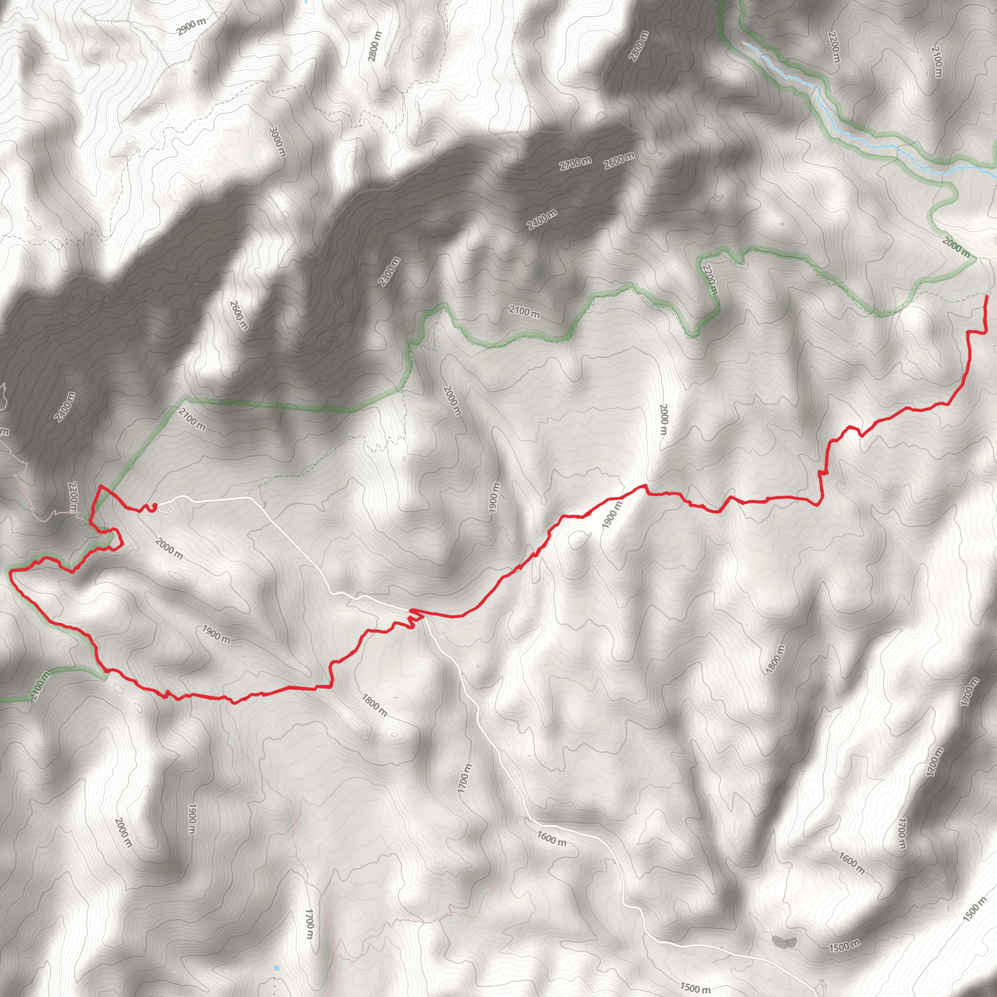 Cottonwood Harmon Trail mobile static map