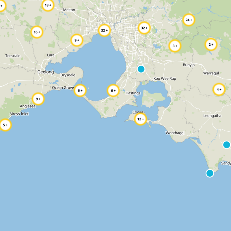 Mornington Peninsula Static Map