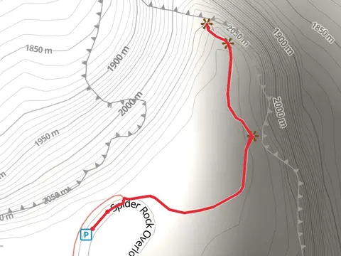 Spider Rock Overlook