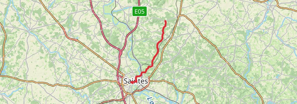 GR 655 Via Turonensis stage 53 Map