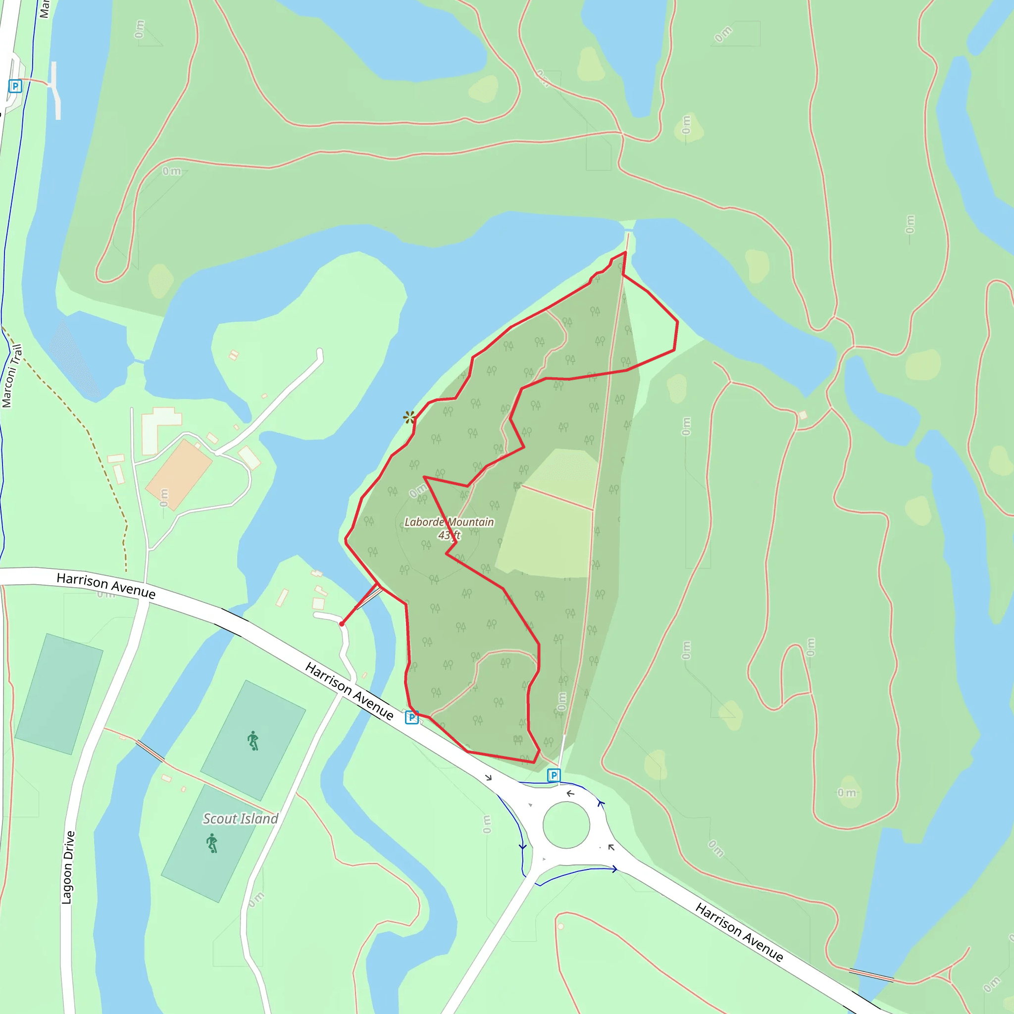 Couterie Forest Loop mobile static map