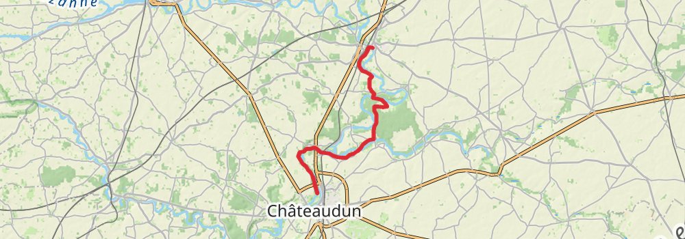 GR 655 Via Turonensis stage 29 Map