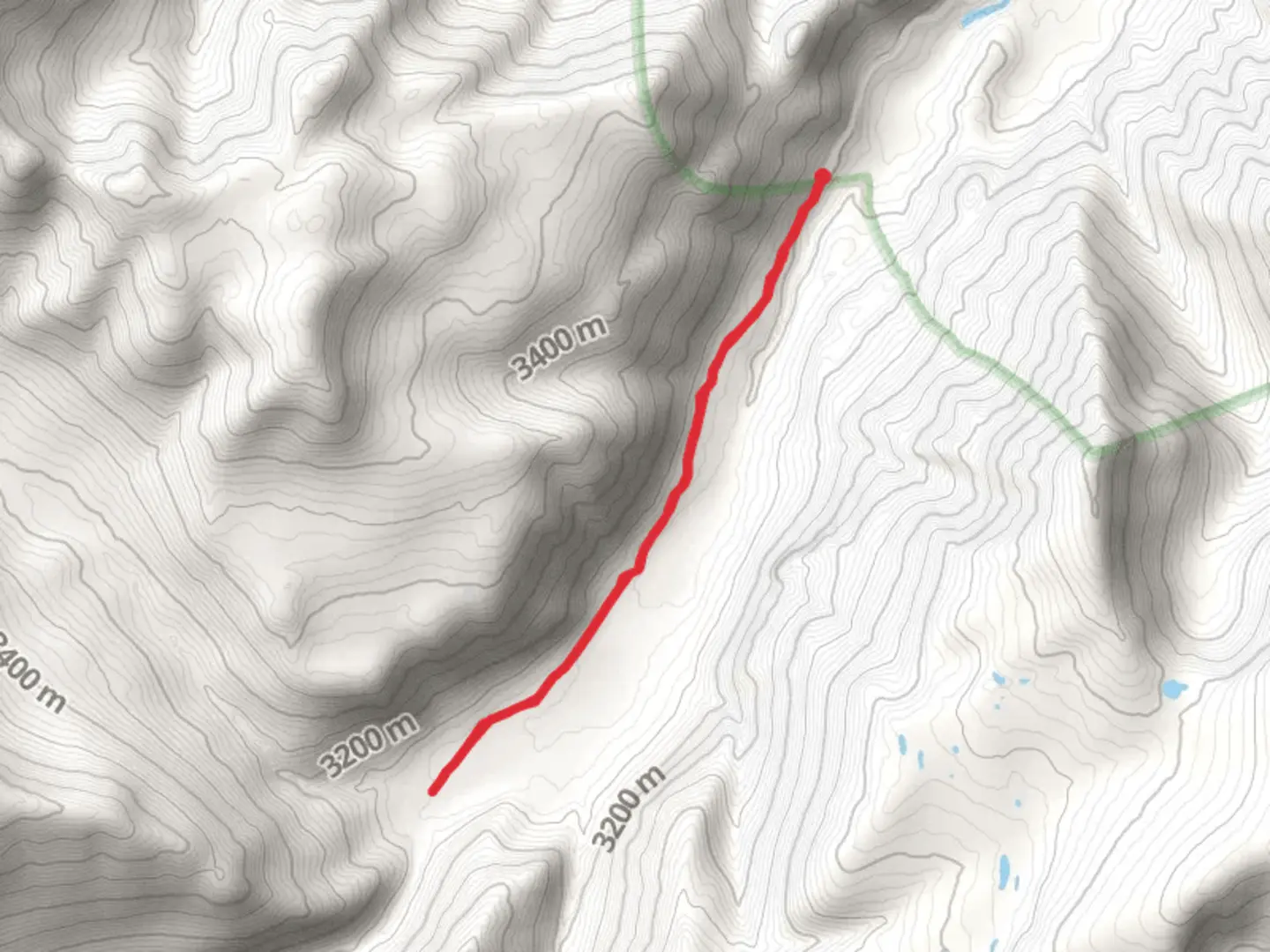 An image depicting the trail Conejos River Trail Out and Back and its surrounding area.