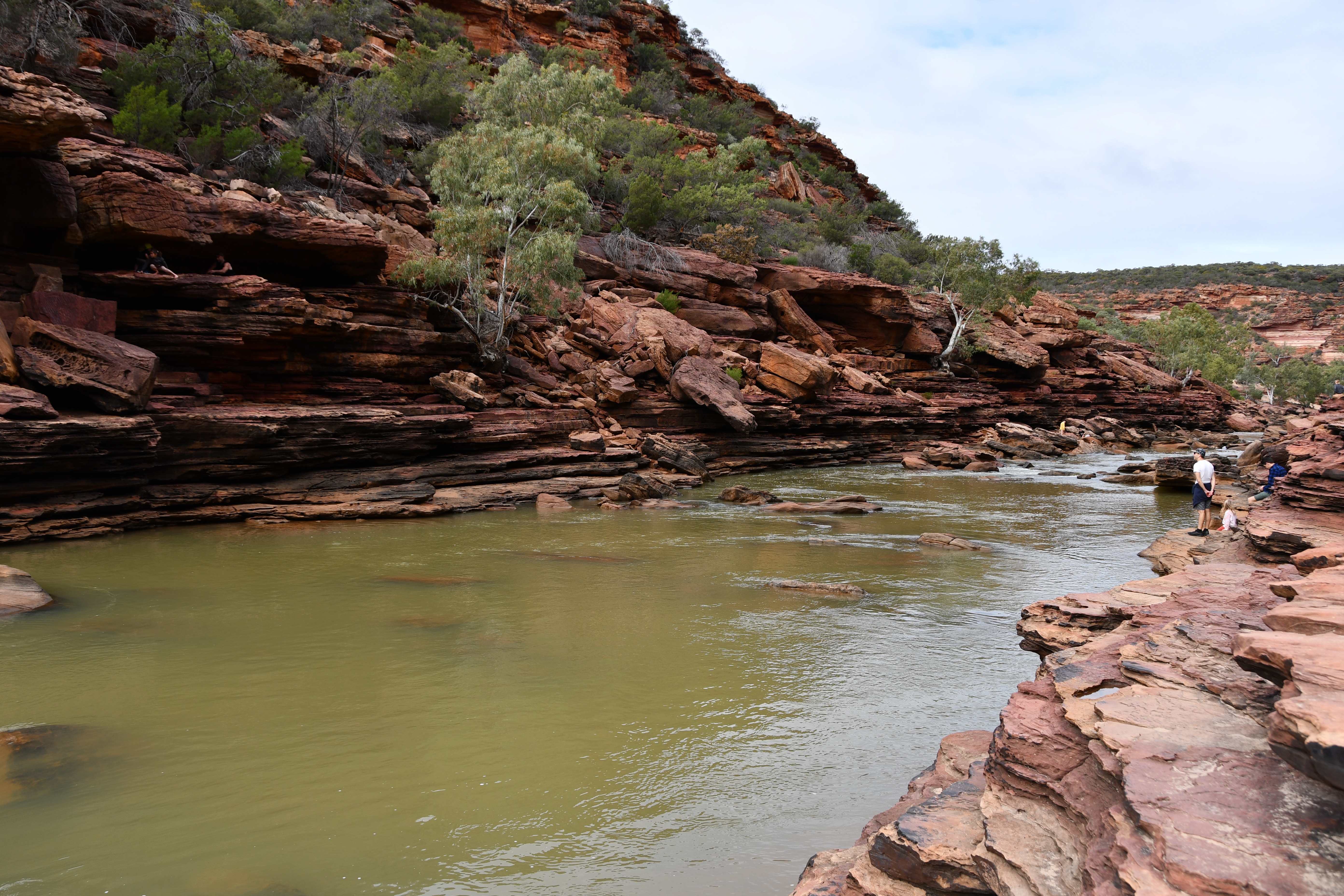 An image depicting the trail Kalbarri National Park and its surrounding area.