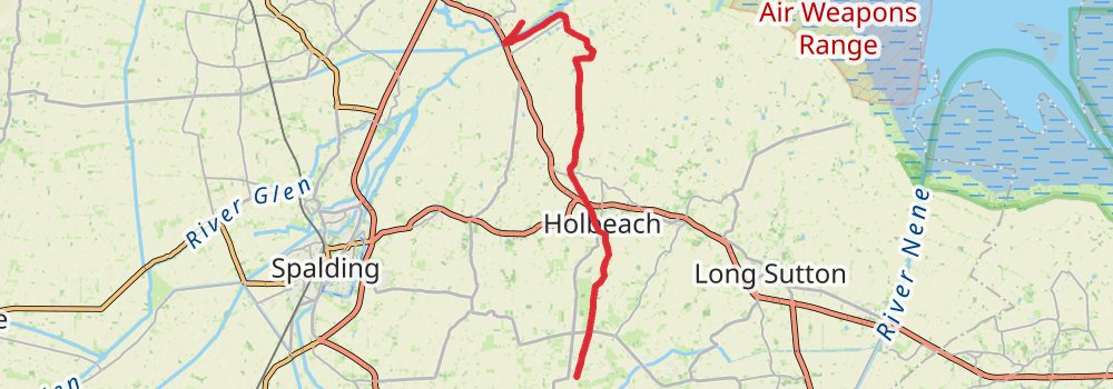 Greenwich Meridian Trail stage 14 Map