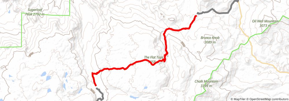 American Discovery Trail South Route stage 269 Map