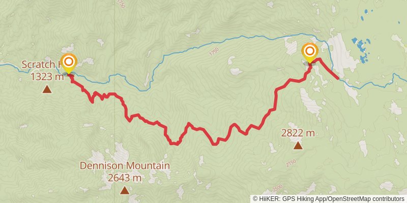 Garfield Grove Trail stage 3 Map