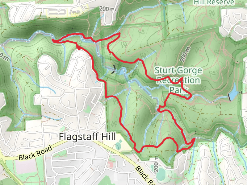 Upper Sturt Gorge Loop Walk