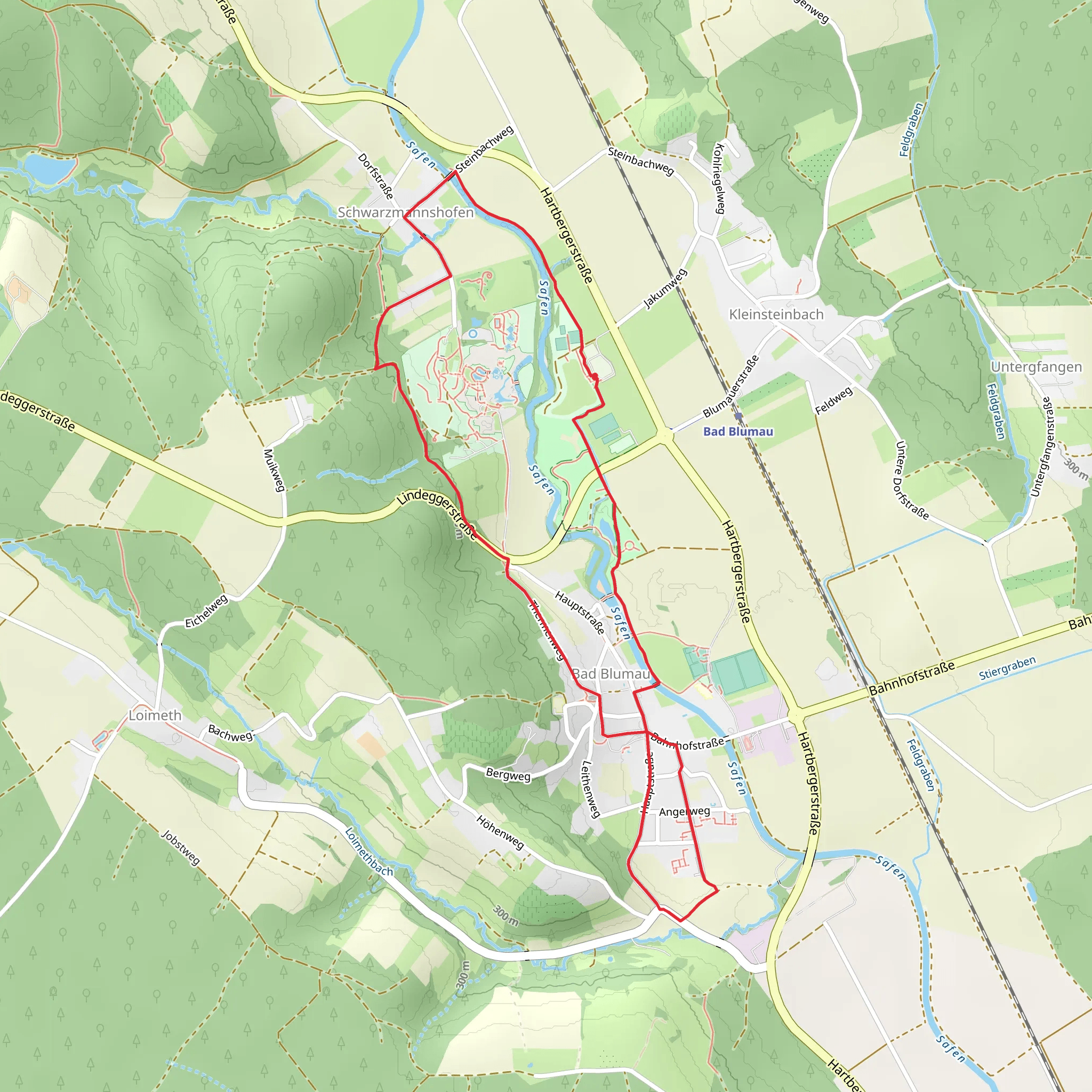 Bad Blumau Loop mobile static map