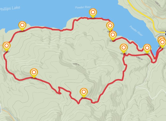 Phillips Loop #6 mobile static map