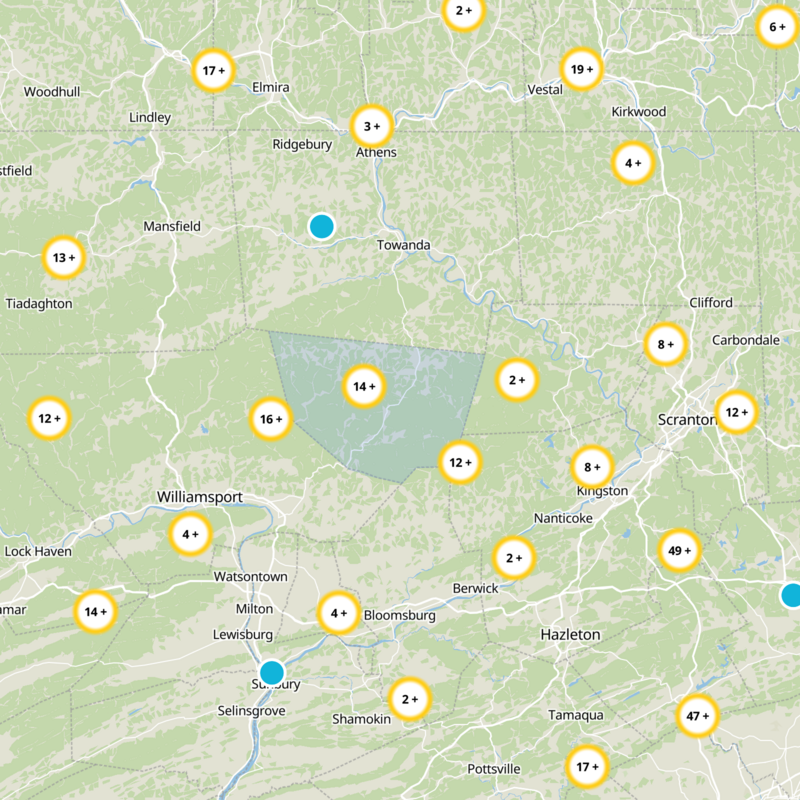 Sullivan County Static Map