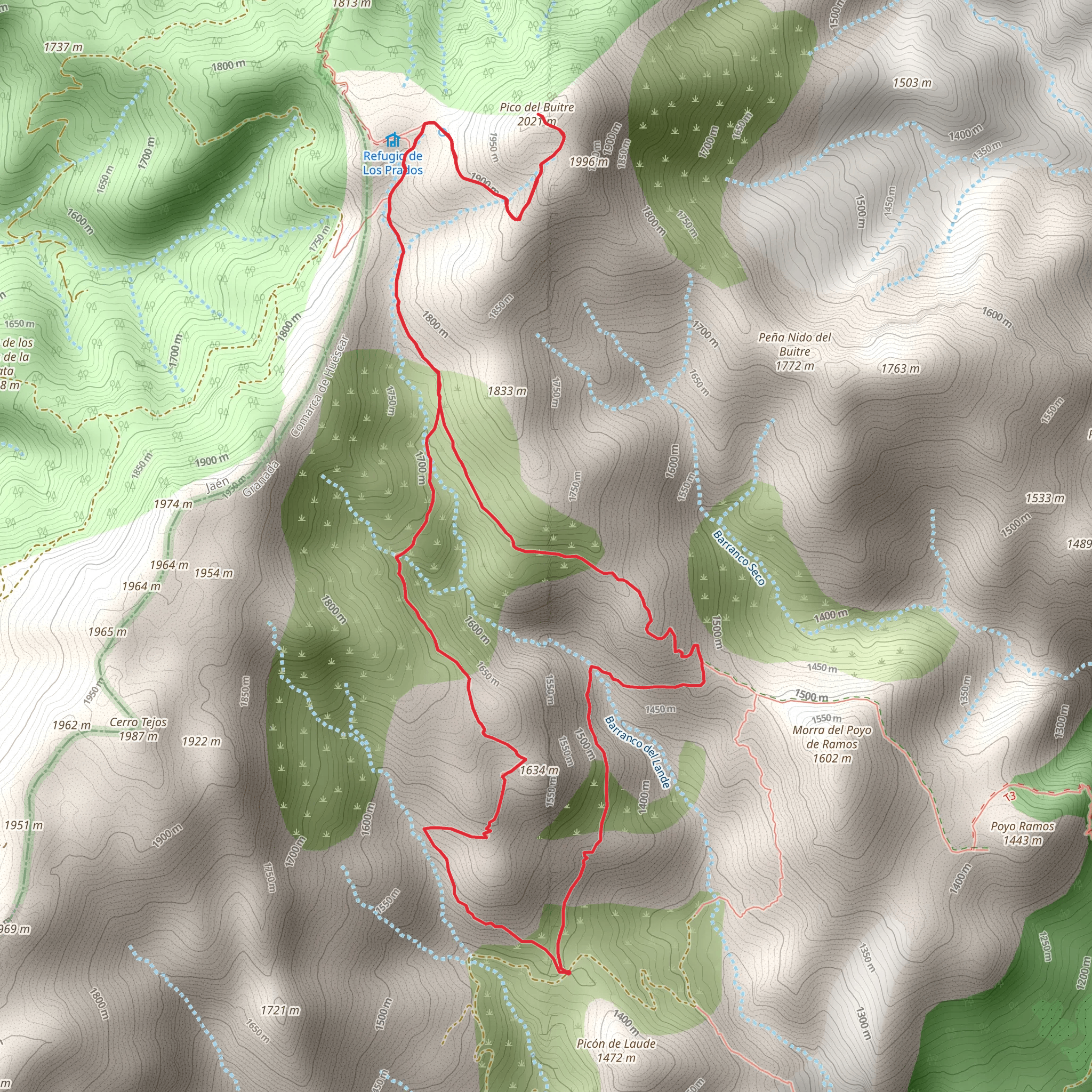 Hill of the Vulture PR A 349 mobile static map