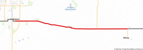 American Discovery Trail South Route stage 177 Map