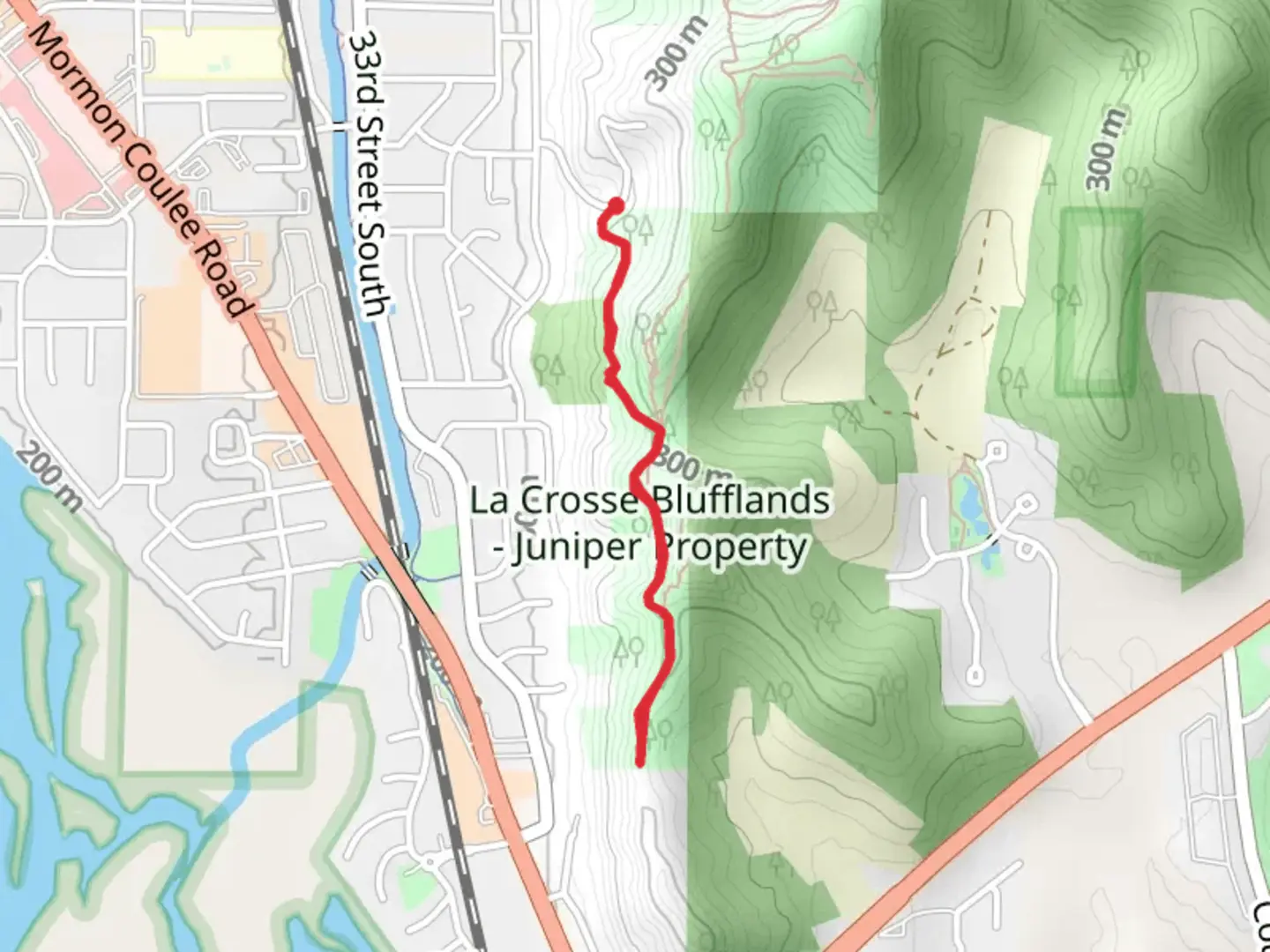 An image depicting the trail Crown and its surrounding area.