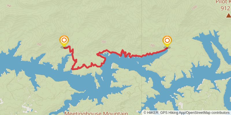 Lakeshore Trail - East stage 3 Map