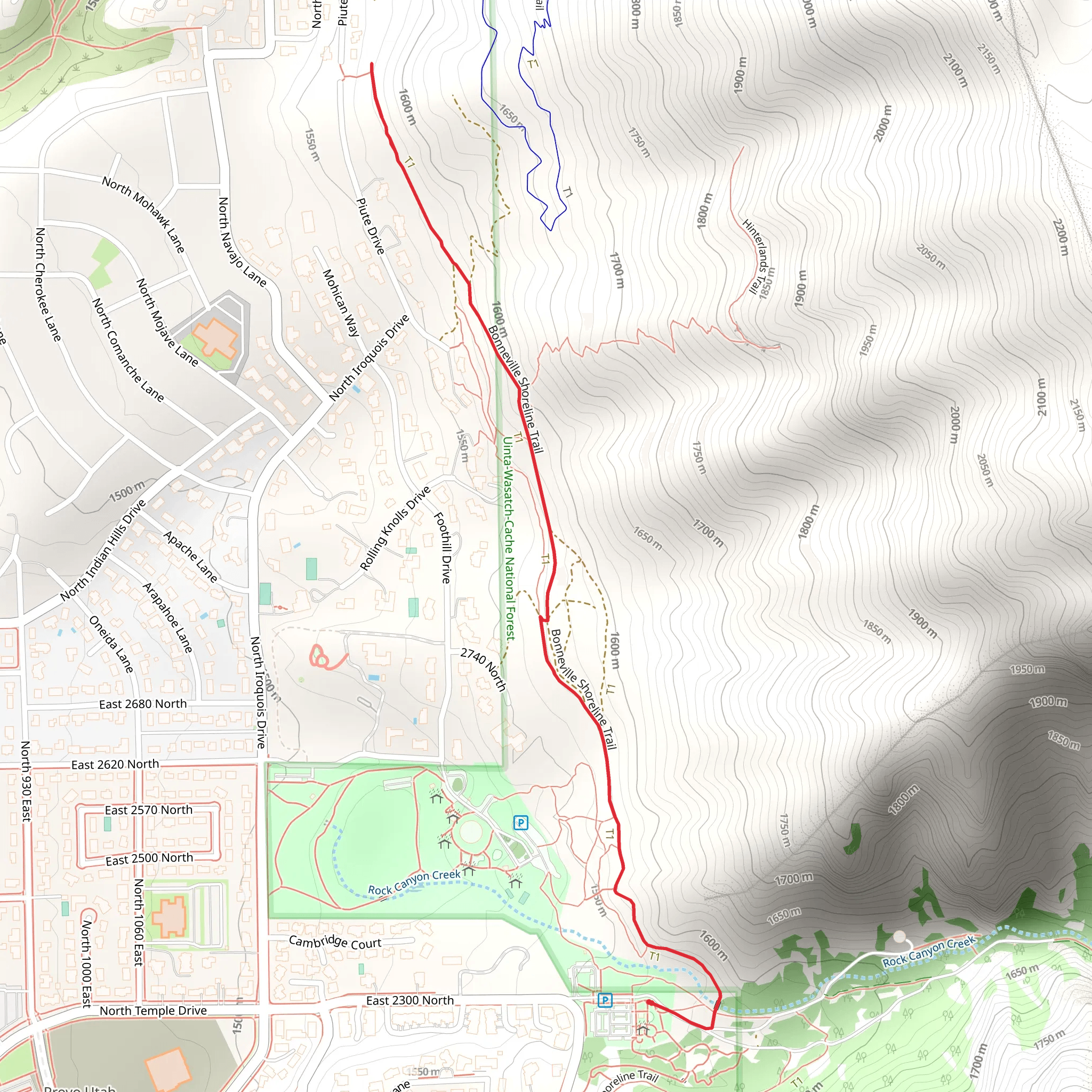 BST mobile static map