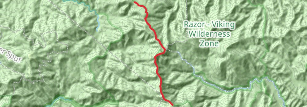 Buller Huts Trail stage 4 Map