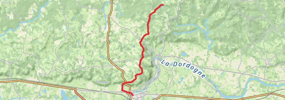 Camino Perl-Saint Jean Pied de Port via Vézelay stage 54 Map