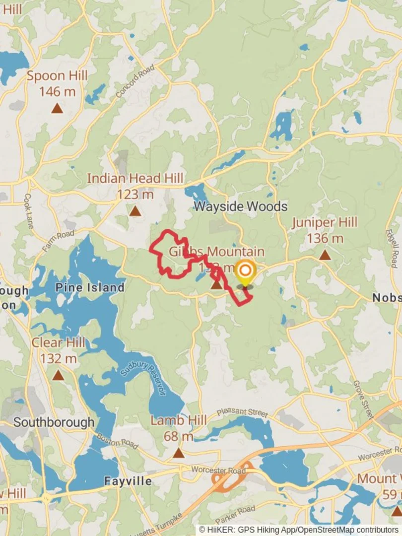 Callahan State Park Loop Middlesex County Massachusetts