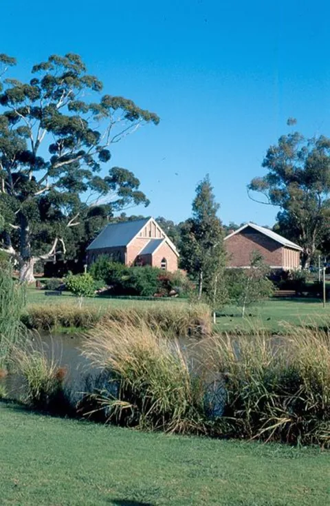 An image depicting the trail Rediscover Armadale’s Heritage Trees Trail and its surrounding area.