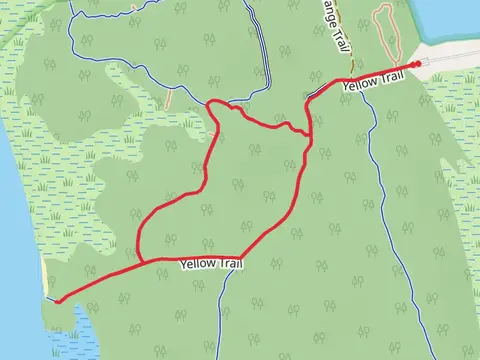 Tolomato River Loop via Blue and Orange Trail