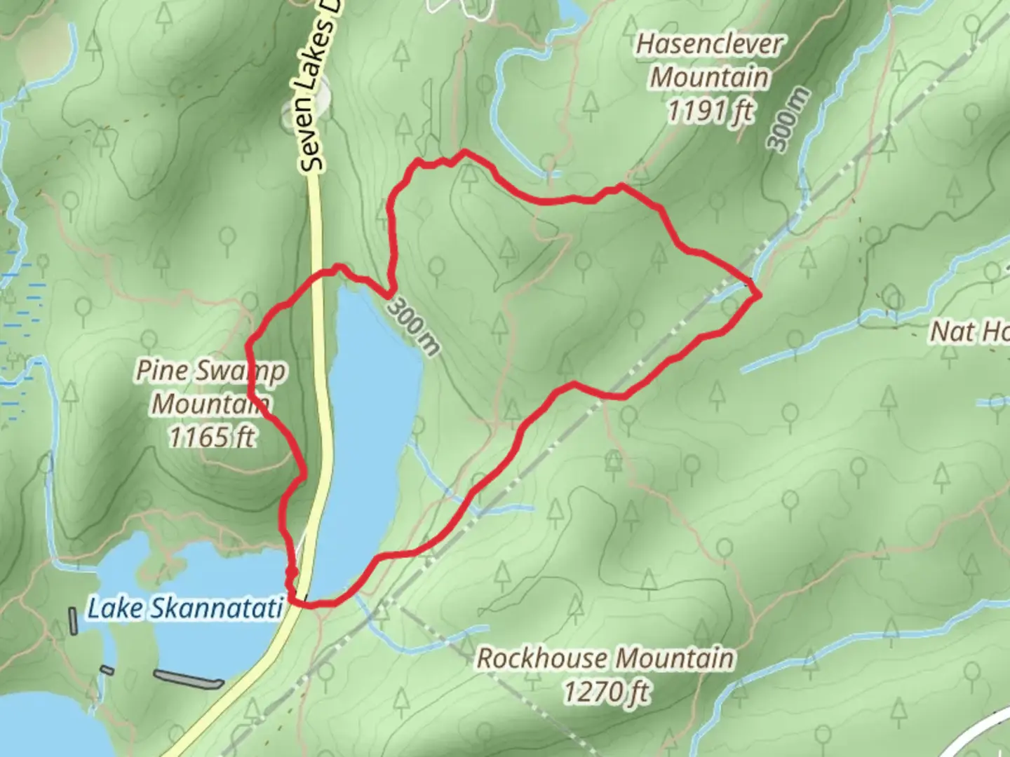 An image depicting the trail Lake Askoti Loop and its surrounding area.