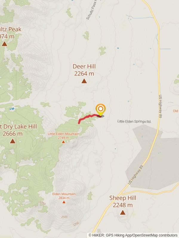 Horse Camp Access Trail Doney Park Arizona