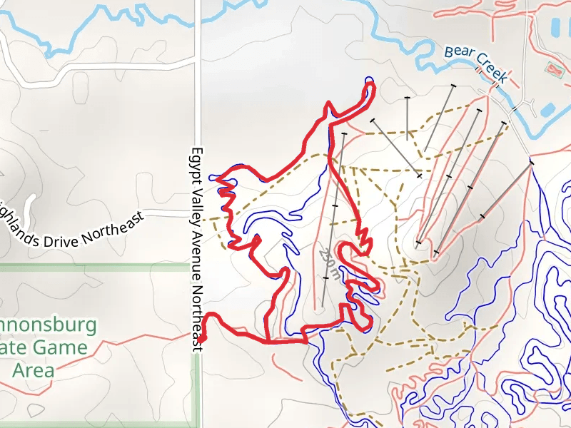 Triple East and West Loop