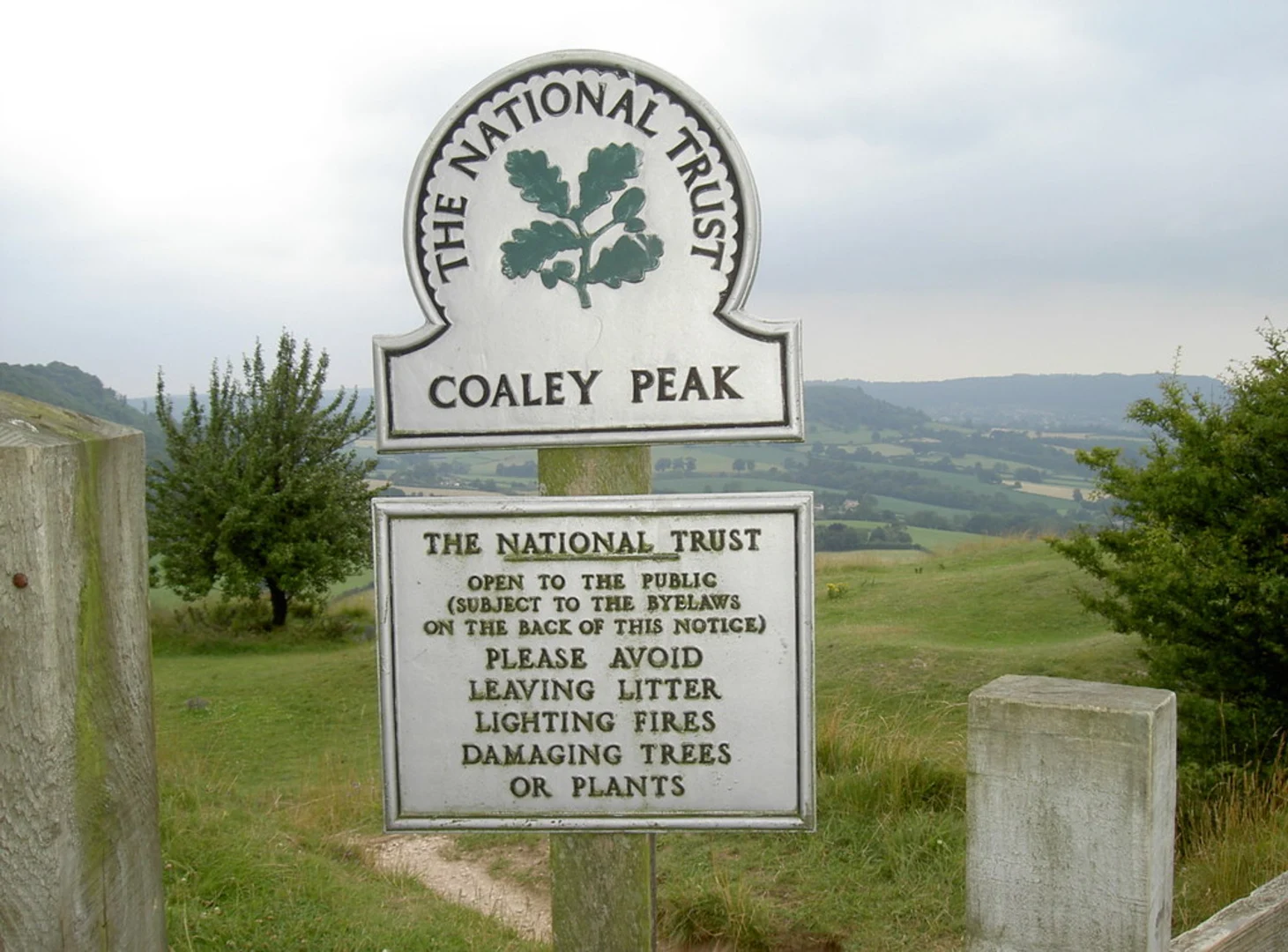 An image depicting the trail Coaley Peak to Wotton Under Edge Walk and its surrounding area.