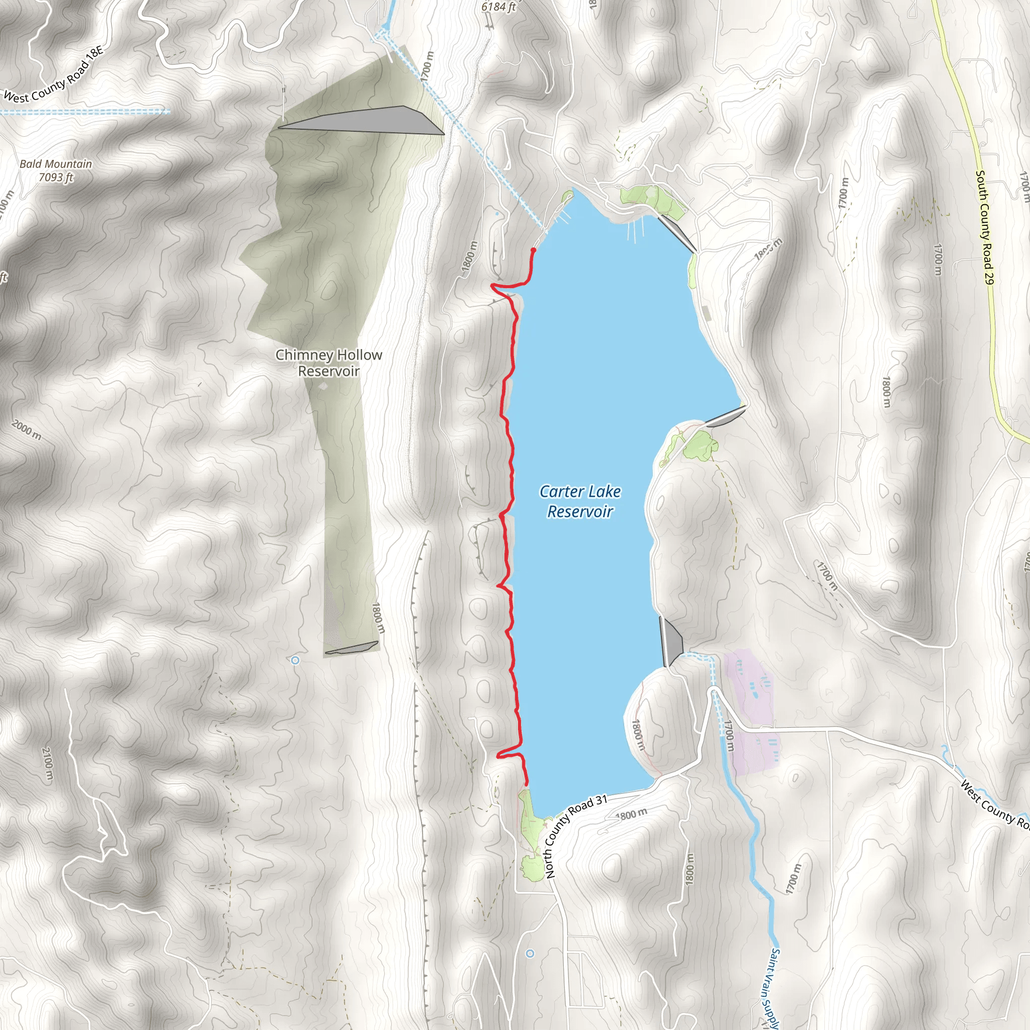 Sundance Trail mobile static map