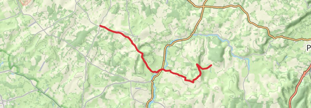 South Downs Way 12-Day Gentle Tour (Hillwalk Tours) stage 2 Map