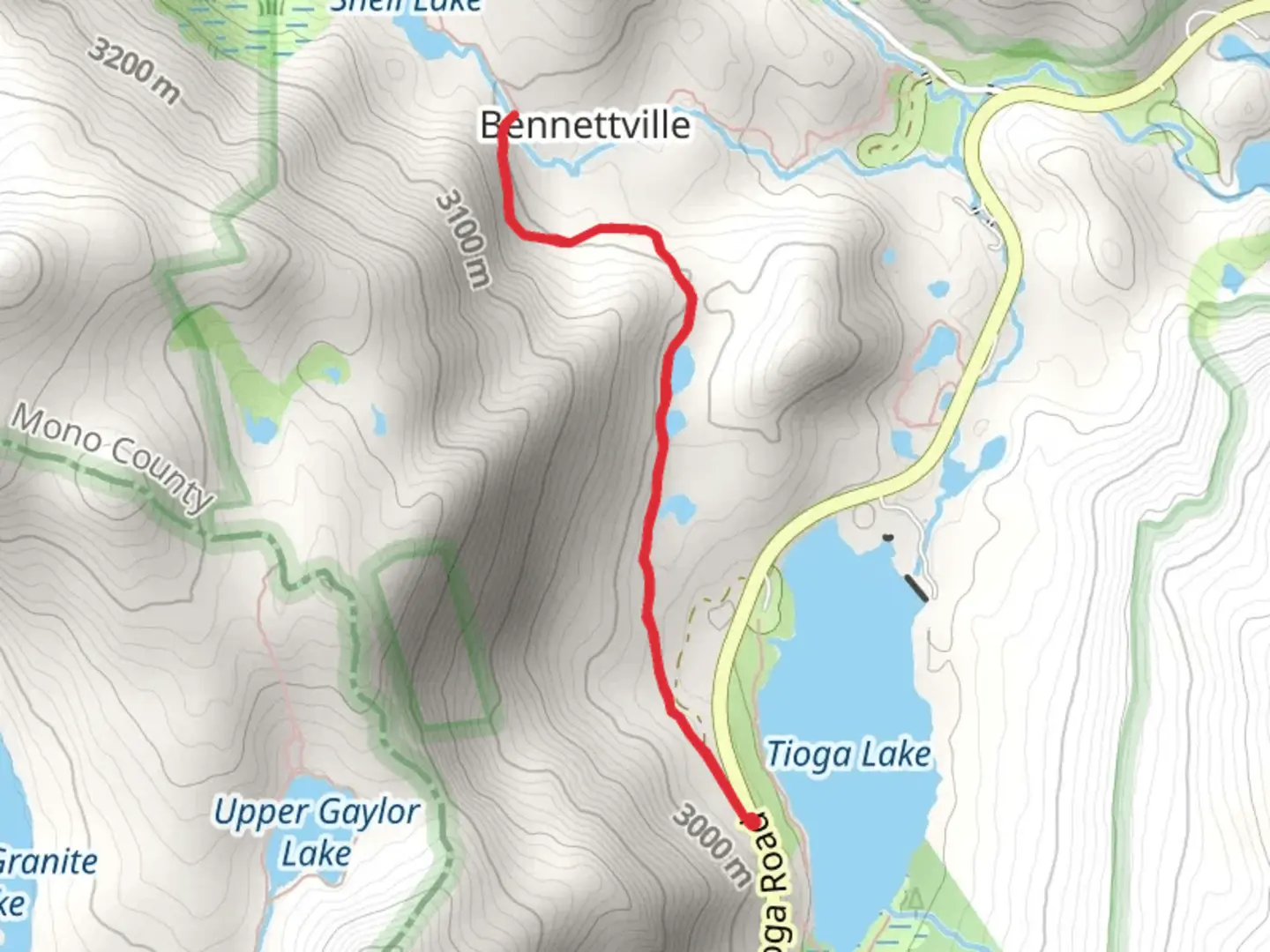 An image depicting the trail Bennettville Trail and its surrounding area.