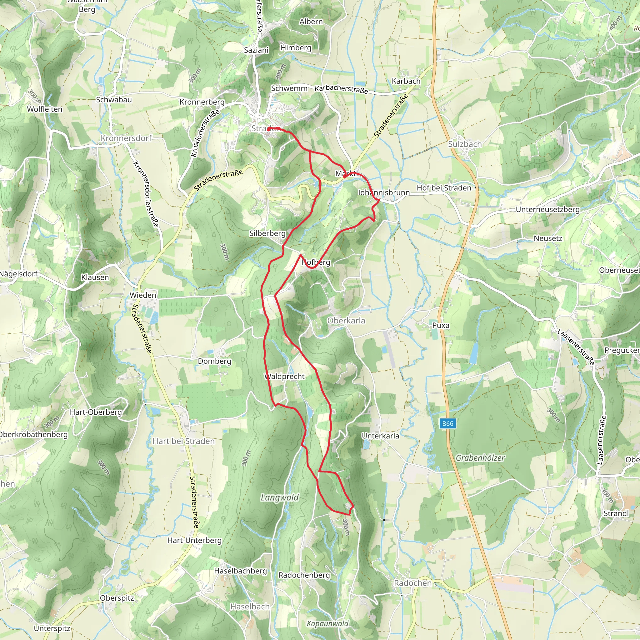 Lebensartweg mobile static map
