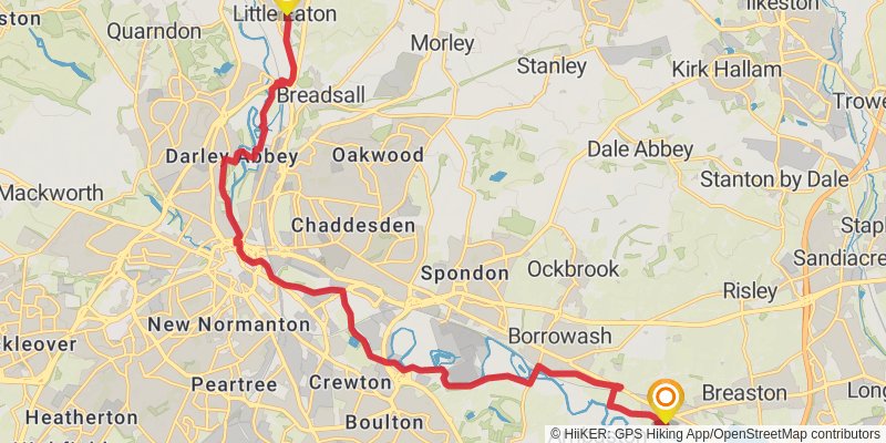 Clough Walk stage 2 Map