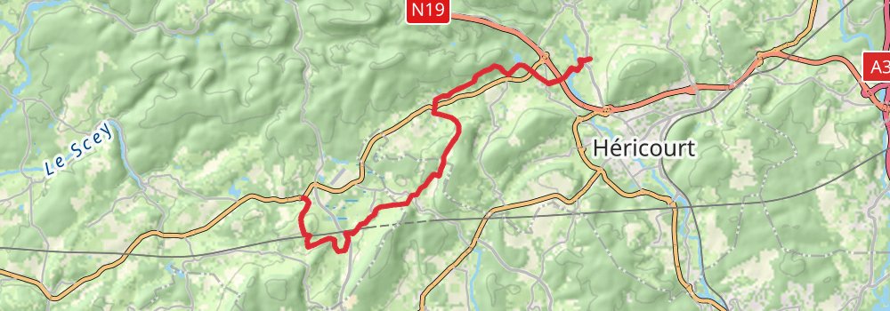 Camino Strasbourg-Saint Jean Pied de Port via Vézelay stage 13 Map