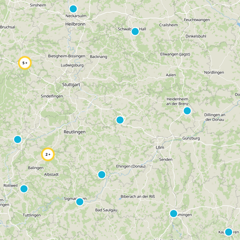 Gemeindeverwaltungsverband Oberes Filstal Static Map