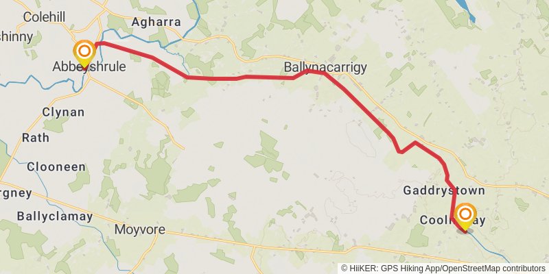 Royal Canal Greenway stage 4 Map