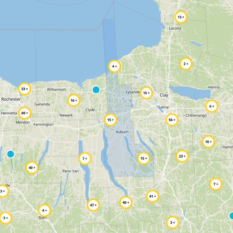 Cayuga County Static Map