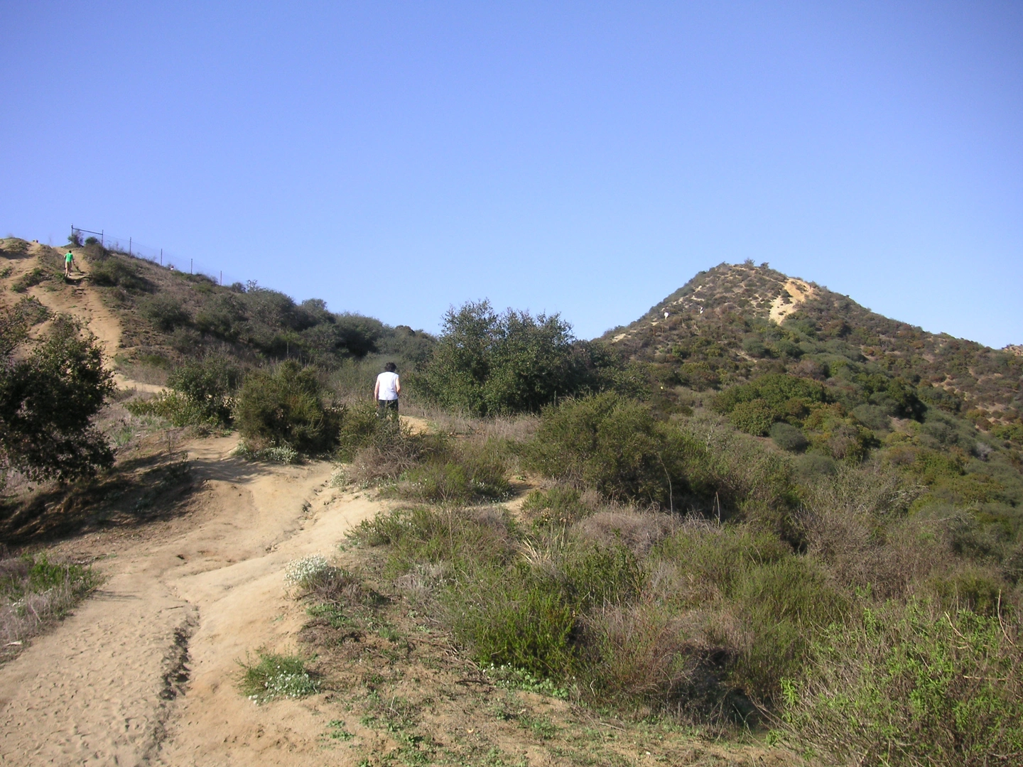 An image depicting the trail Twin Peaks via Waterman Mountain Trail and its surrounding area.