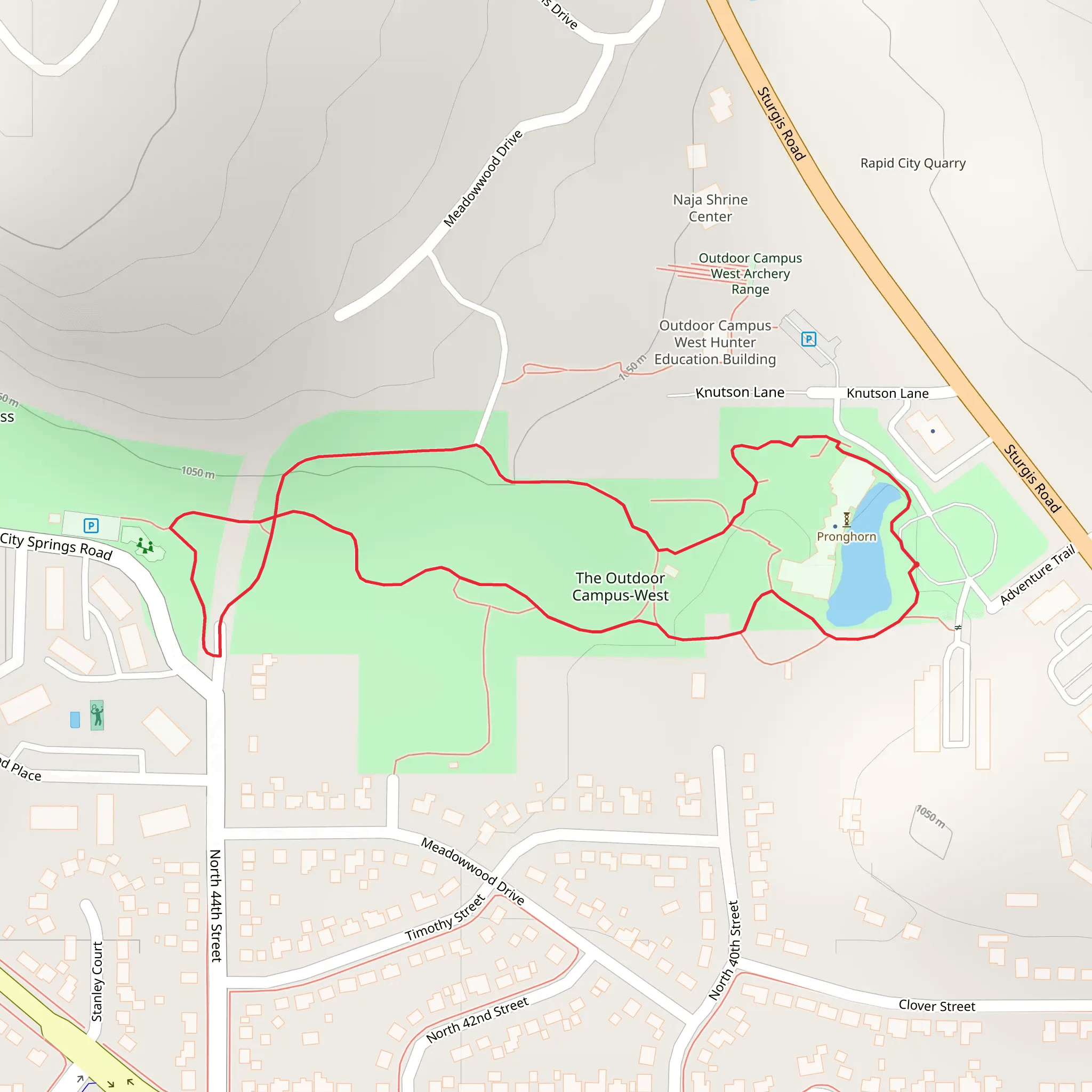 The Outdoor Campus-West Loop mobile static map