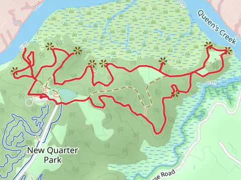 New Quarter Park Loop - Trail 5 and 9