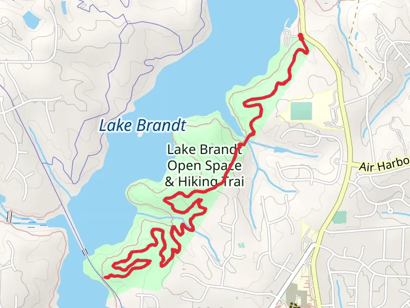 Wild Turkey Trail - Lake Brandt