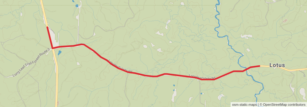 American Perimeter Trail - The South Primary stage 3 Map