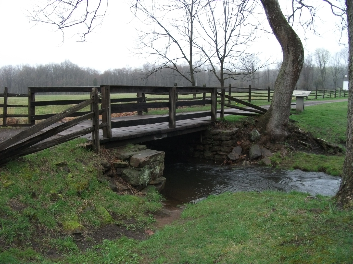 An image depicting the trail Creek and Chief’s Grove and Hopewell Trail and its surrounding area.