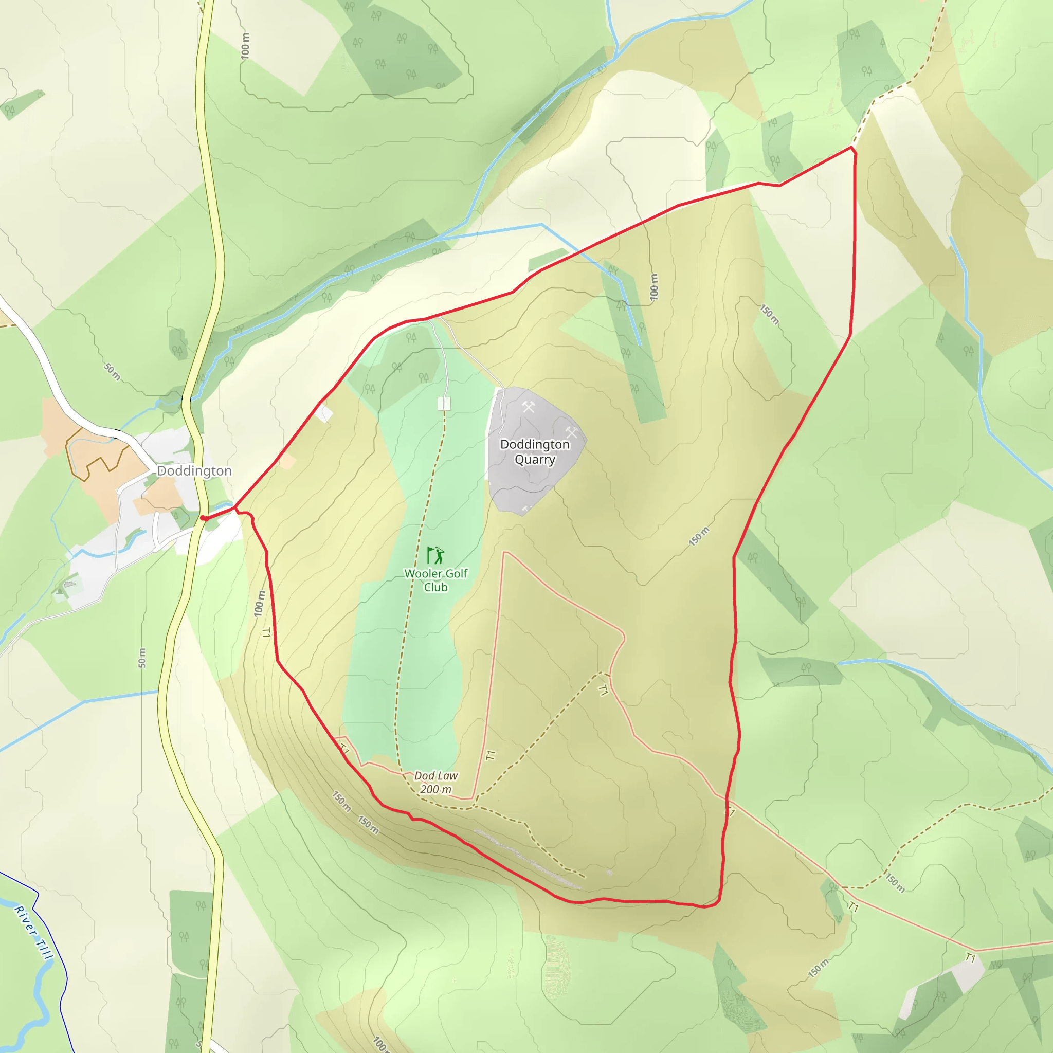 Doddington Moor Circuit mobile static map