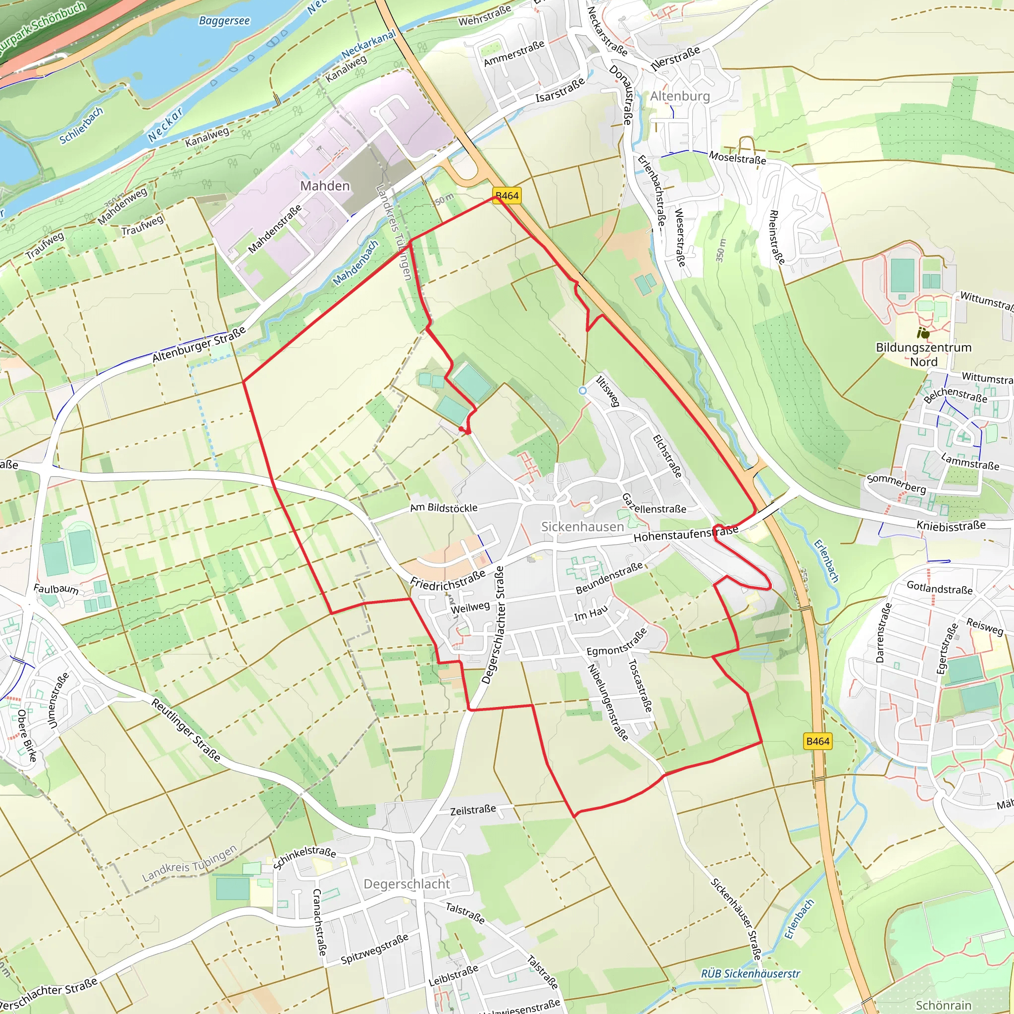 Om Sickahausa Randrom Loop mobile static map