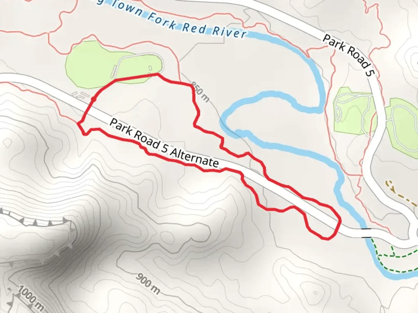 An image depicting the trail Juniper Cliffside Loop Trail and its surrounding area.