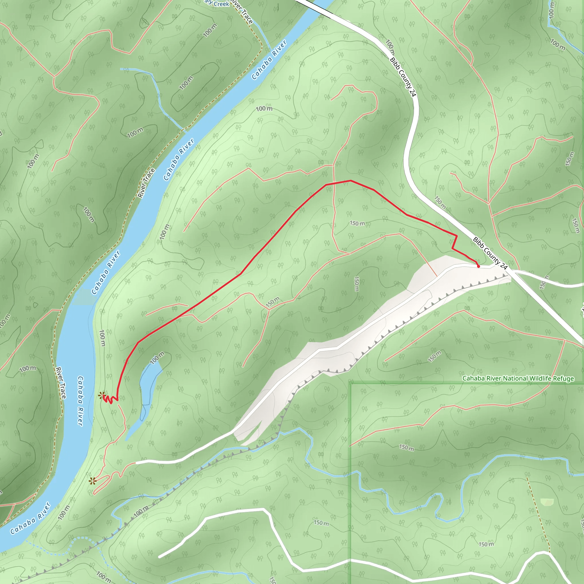 Piper Trail mobile static map