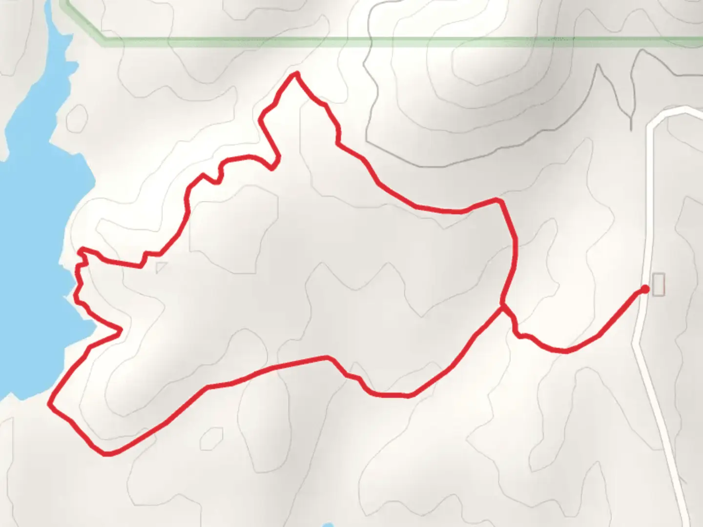 An image depicting the trail Rocktown Loop Trail and its surrounding area.