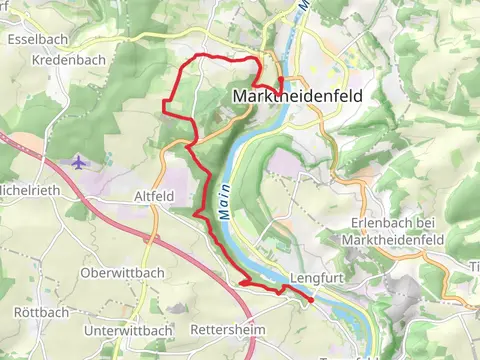 Triefenstein to Marktheidenfeld via Ortswanderweg Marktheidenfels 5